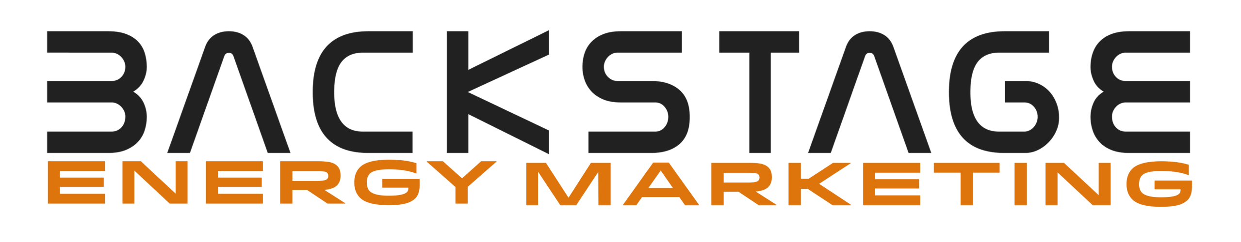 Backstage Energy Marketing logo